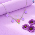 925 Sterling Silver Baloon Kids Necklace | BlissWish