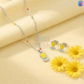 925 Sterling Silver Flower Kids Jewelry Set | BlissWish