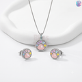 925 Sterling Silver Pow Jewelry Set | BlissWish