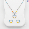 925 Sterling Silver Penguin Jewelry Set | BlissWish