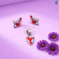925 Sterling Silver Butterfly Wings Kids Jewelry Combo | BlissWish