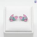 925 Sterling Silver Butterfly Latch Back (Bali) Earrings | BlissWish