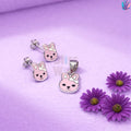 925 Sterling Silver Bunny Kids Jewelry Combo | BlissWish