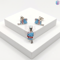 925 Sterling Silver Hello Kitty Fish Kids Jewelry Combo | BlissWish
