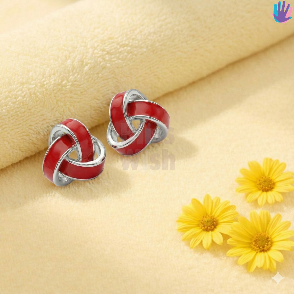 925 Sterling Silver Infinity Loop Kids Ear Studs | BlissWish