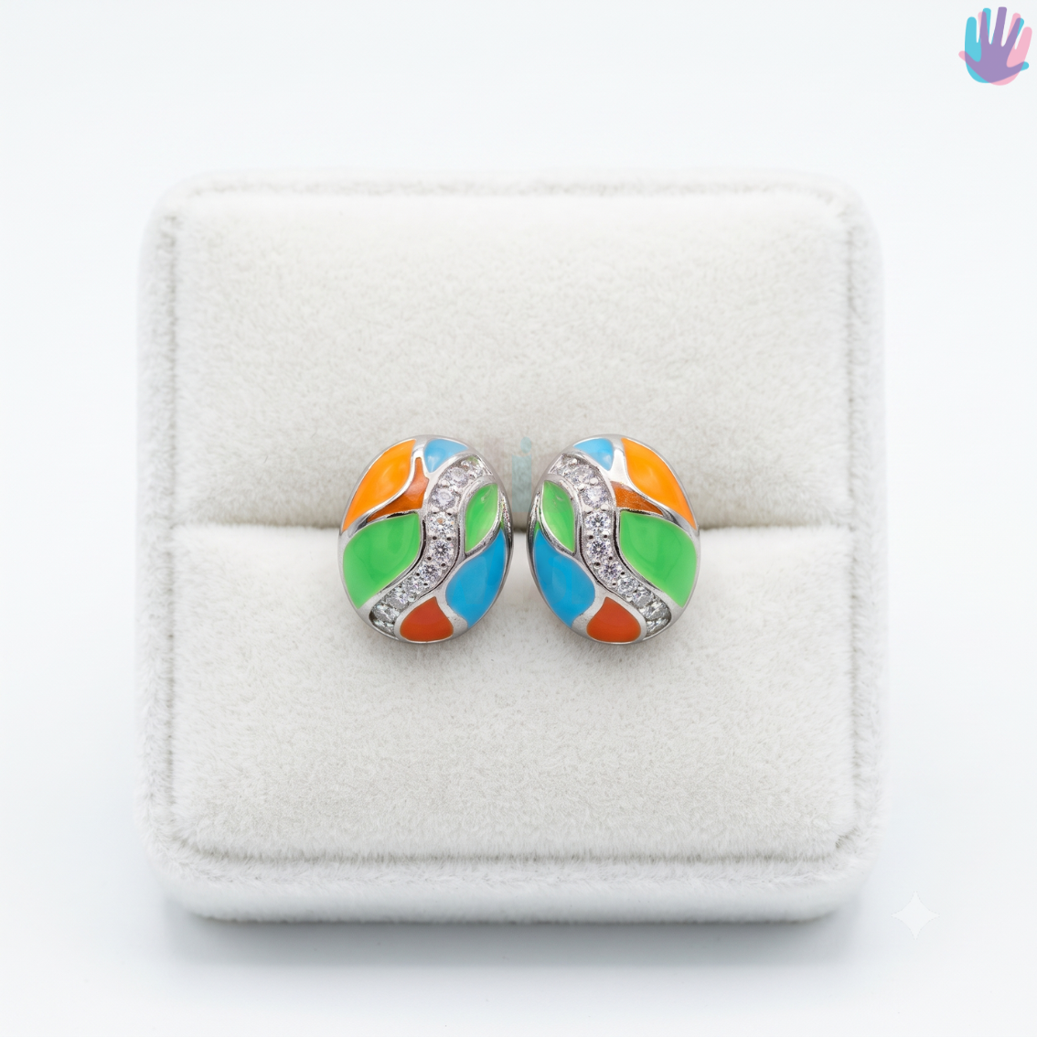 925 Sterling Silver Oval Latch Back (Bali) Earrings | BlissWish