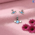 925 Sterling Silver Three Stars Kids Jewelry Combo | BlissWish