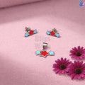 925 Sterling Silver Three Stars Kids Jewelry Combo | BlissWish