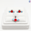 925 Sterling Silver Three Stars Jewelry Combo | BlissWish