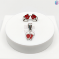 925 Sterling Silver Tulip Jewelry Combo | BlissWish