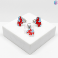 925 Sterling Silver Unicorn Kids Jewelry Combo | BlissWish