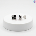 925 Sterling Silver Clover Ear Studs | BlissWish