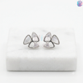 925 Sterling Silver Clover Ear Studs | BlissWish