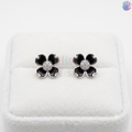 925 Sterling Silver Clover EarStuds | BlissWish