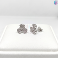 925 Sterling Silver Clover EarStuds | BlissWish