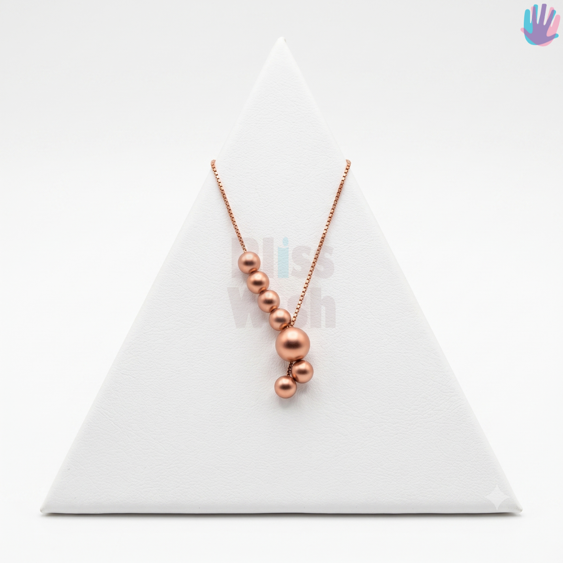 925 Sterling Silver Caterpilar Necklace | BlissWish