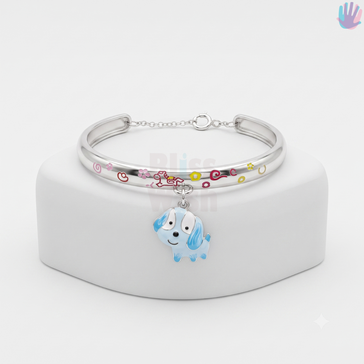 925 Sterling Silver Dog Bracelet | BlissWish