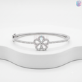 925 Sterling Silver Flower Bracelet | BlissWish
