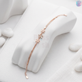 925 Sterling Silver Flower Bracelet | BlissWish