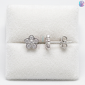 925 Sterling Silver Flower Ear Studs | BlissWish