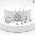 925 Sterling Silver Oval Chain Set | BlissWish