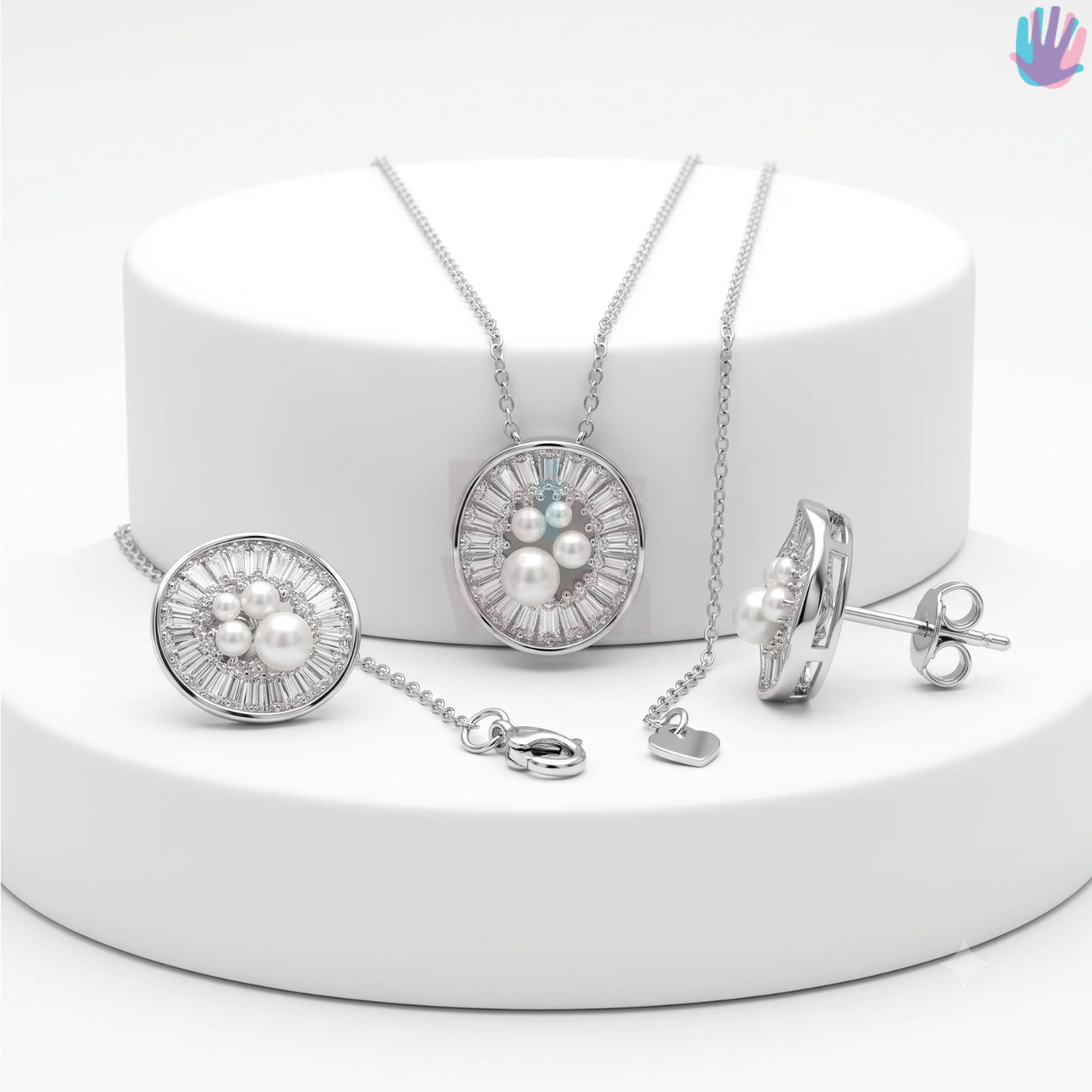925 Sterling Silver Oval Chain Set | BlissWish