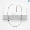 925 Sterling Silver Snake Anklet | BlissWish