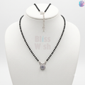 925 Sterling Silver Stone Mangalsutra | BlissWish